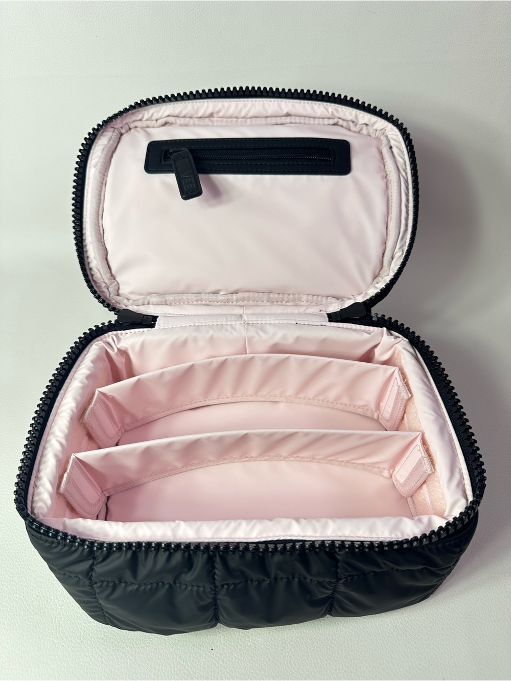 SET OF 2! NEW VEE COLLECTIVE PORTER MESSENGER MINI CROSSBODY BAG & VANITY CASE - Picture 6 of 15